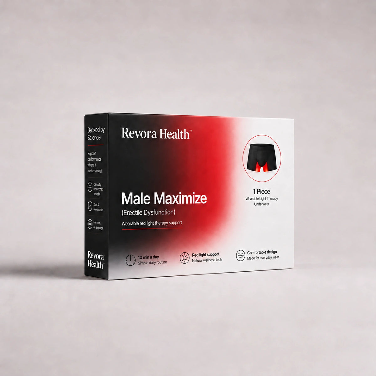 Male Maximizer® 4-in-1 Red Light + EMS Device