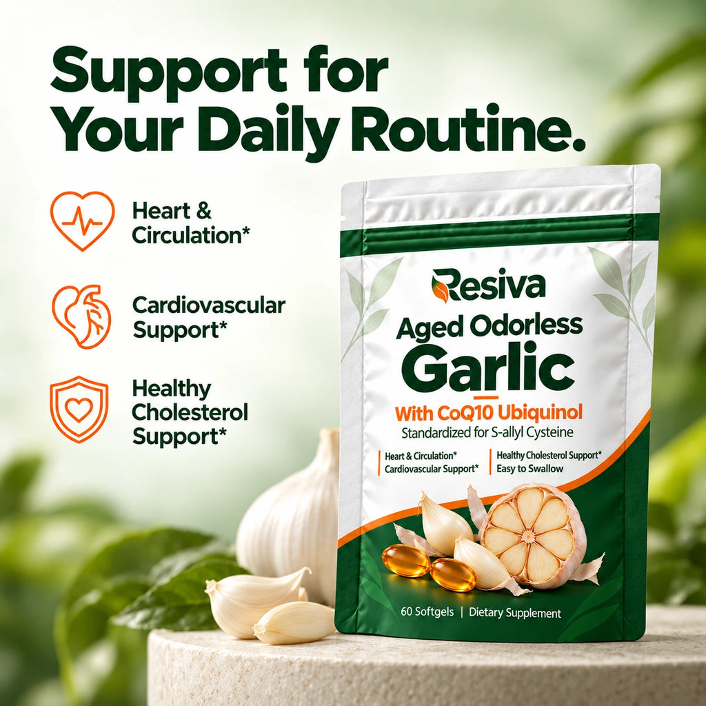 Resiva® Aged Odorless Garlic