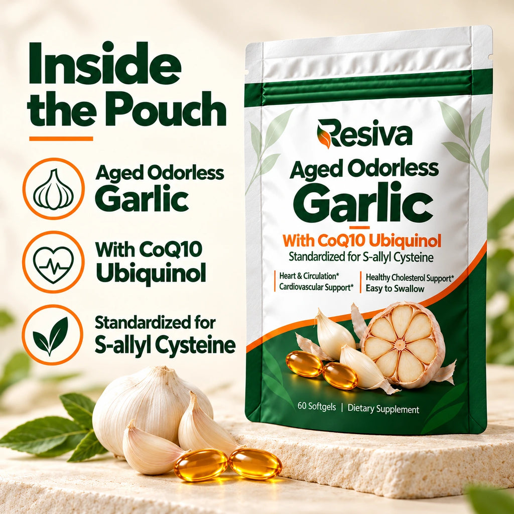 Resiva® Aged Odorless Garlic