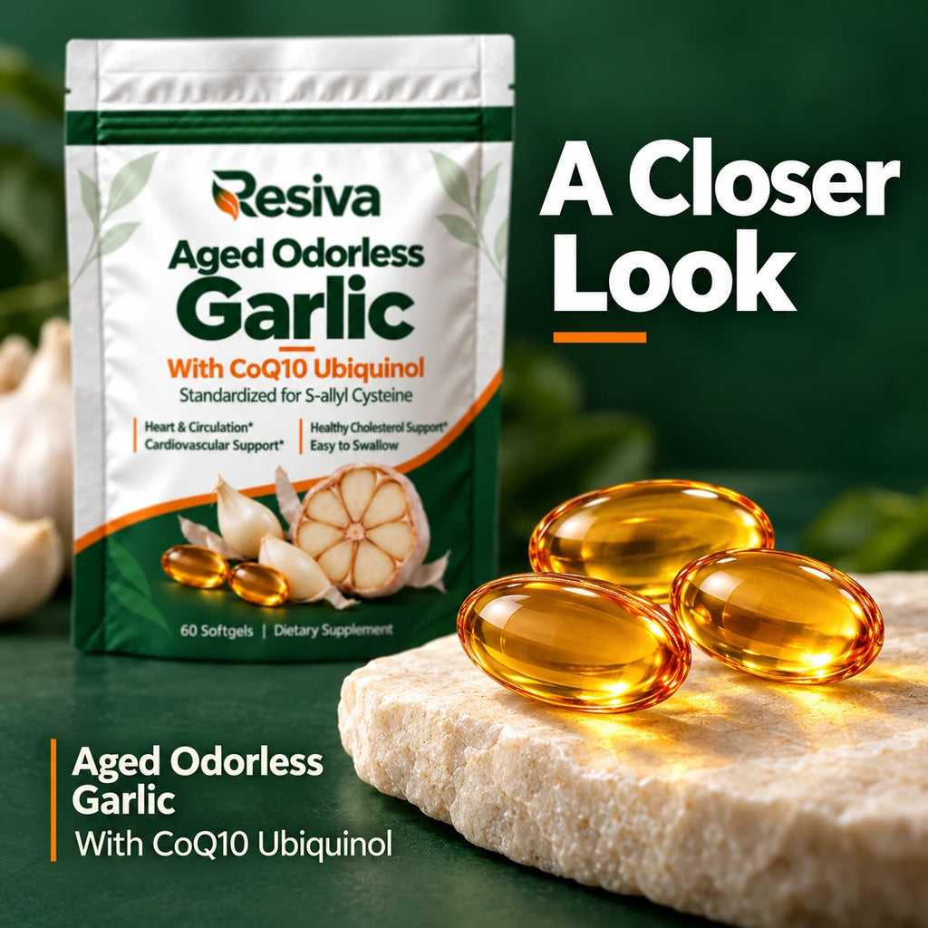 Resiva® Aged Odorless Garlic